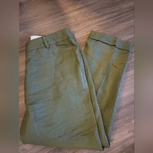 J. Crew Linen Ankle Pants